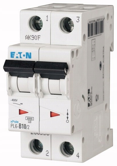 Leistungsschutzschalter Eaton Pl6-b10/2 10a 6ka
