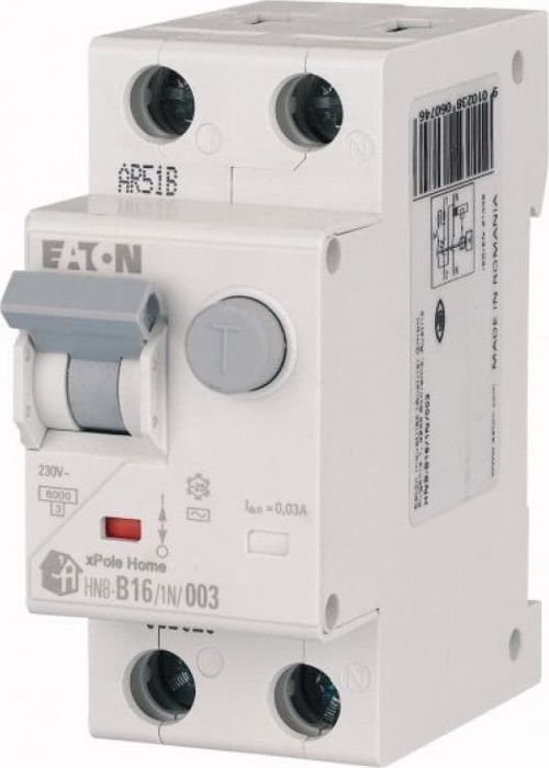Fehlerstromschutzschalter Eaton Hnb-b13/1n/003-a 13a 230v