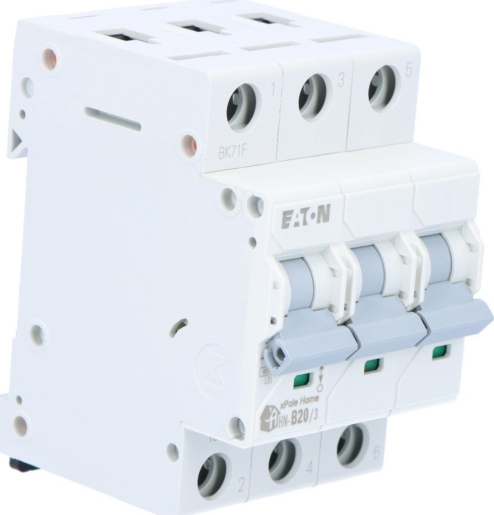 Leistungsschutzschalter Eaton Hn-b20 20 A 6 Ka