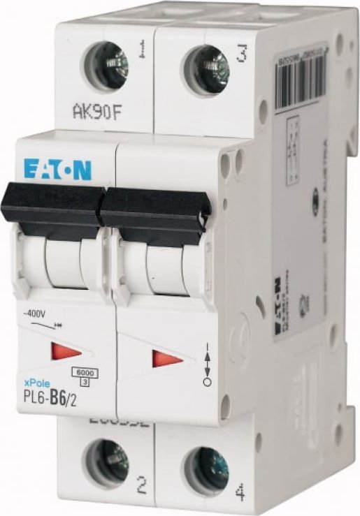 Leistungsschutzschalter Eaton Pl6-b6/2 6a 6ka Ac