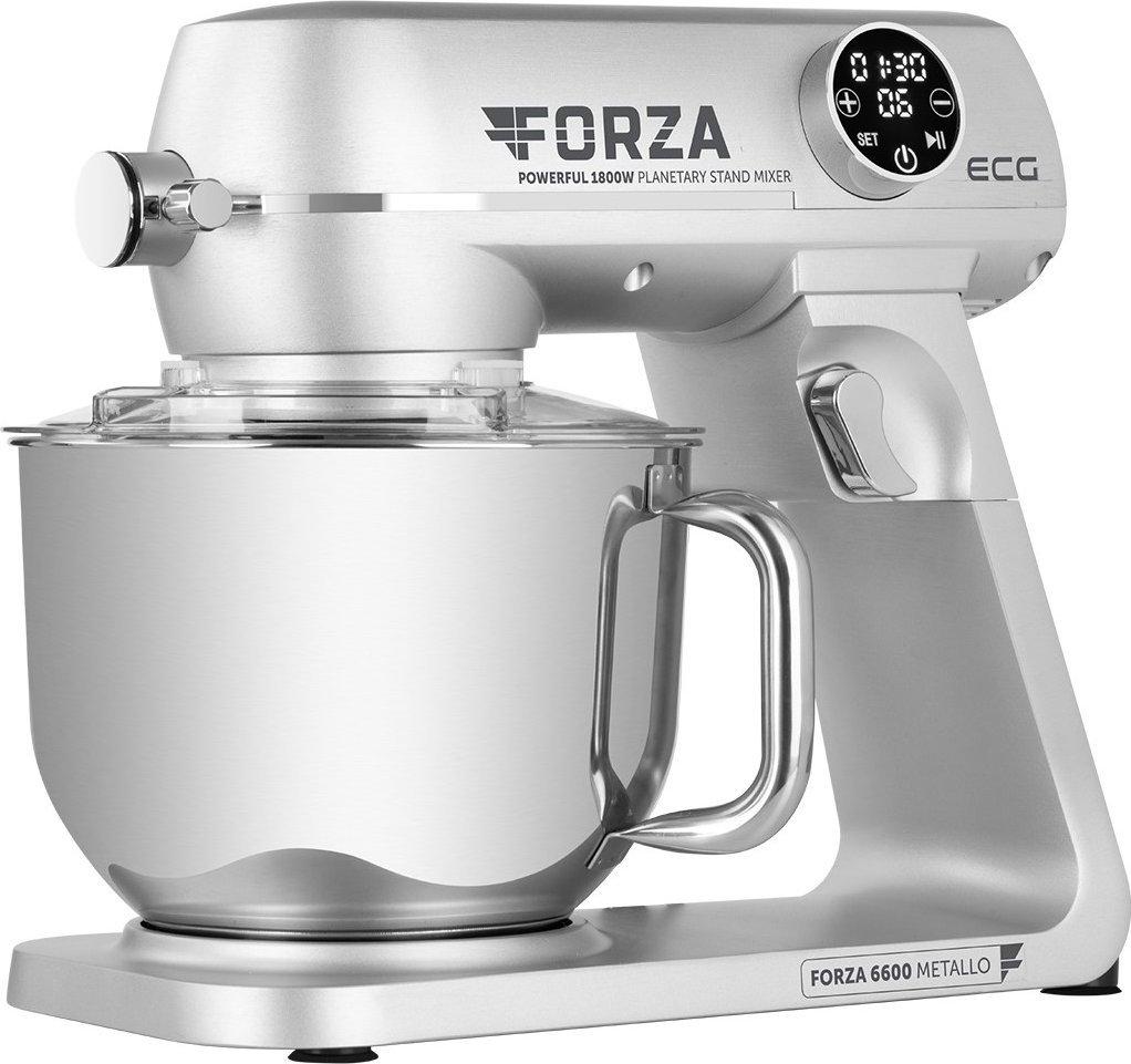 Ecg Forza 6600 Küchenmaschine Silber 6,5 Liter