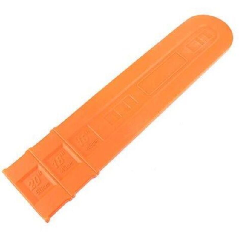 16pouces Barre De Tronçonneuse Housse De Protection Fourreau Protecteur Guide Universel Scie À Chaîne Accessoires Rouge