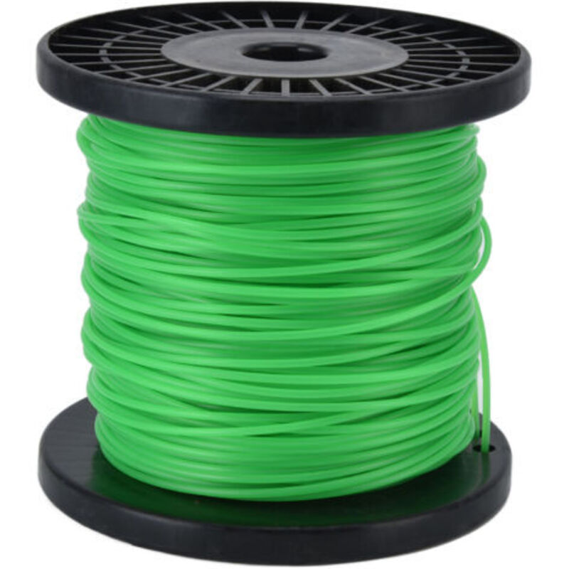 2mm String Trimmer Line Round Grass Trimmer Line Green Lawn Tond Line Pour Husqvarna 100m / 328.1ft