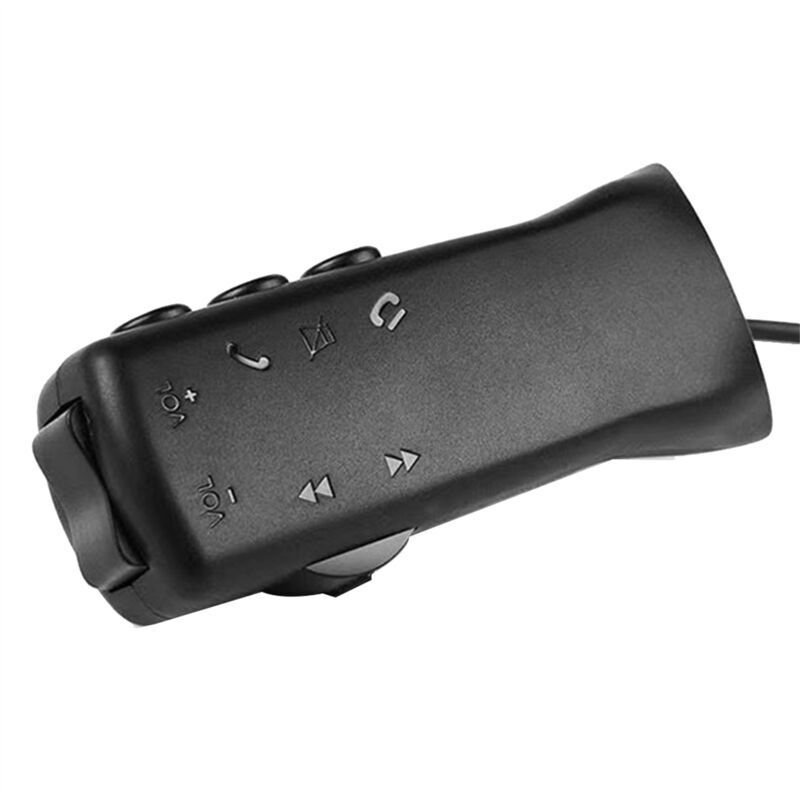 Boutons De Volant Universel 7 Touches Commande Multifonction Audio Gps Navigation Dvd Pour Android