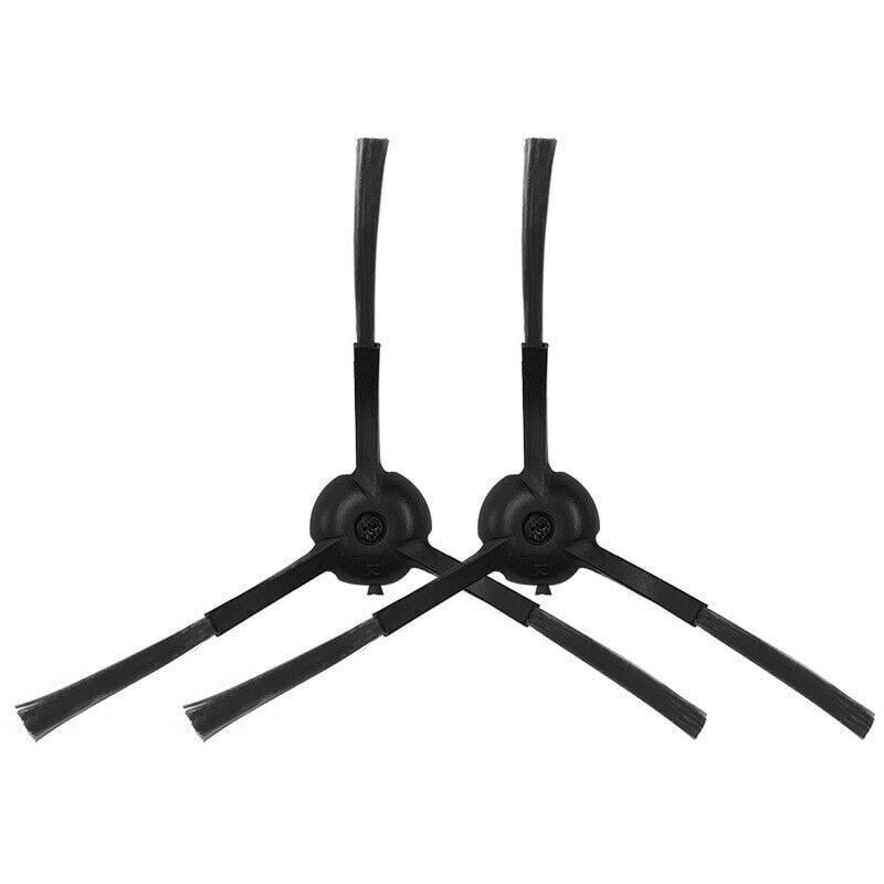Accessoires D'Origine, Brosses Latérales En Silicone Pour Aspirateur Q7 Max/s7 Max Ultra/s7 Maxv Ultra/s7 Pro Ultra/s8 Series +/s8 Pro Ultra/q Revo/q5 Pro+, Lot De 2 (noir)