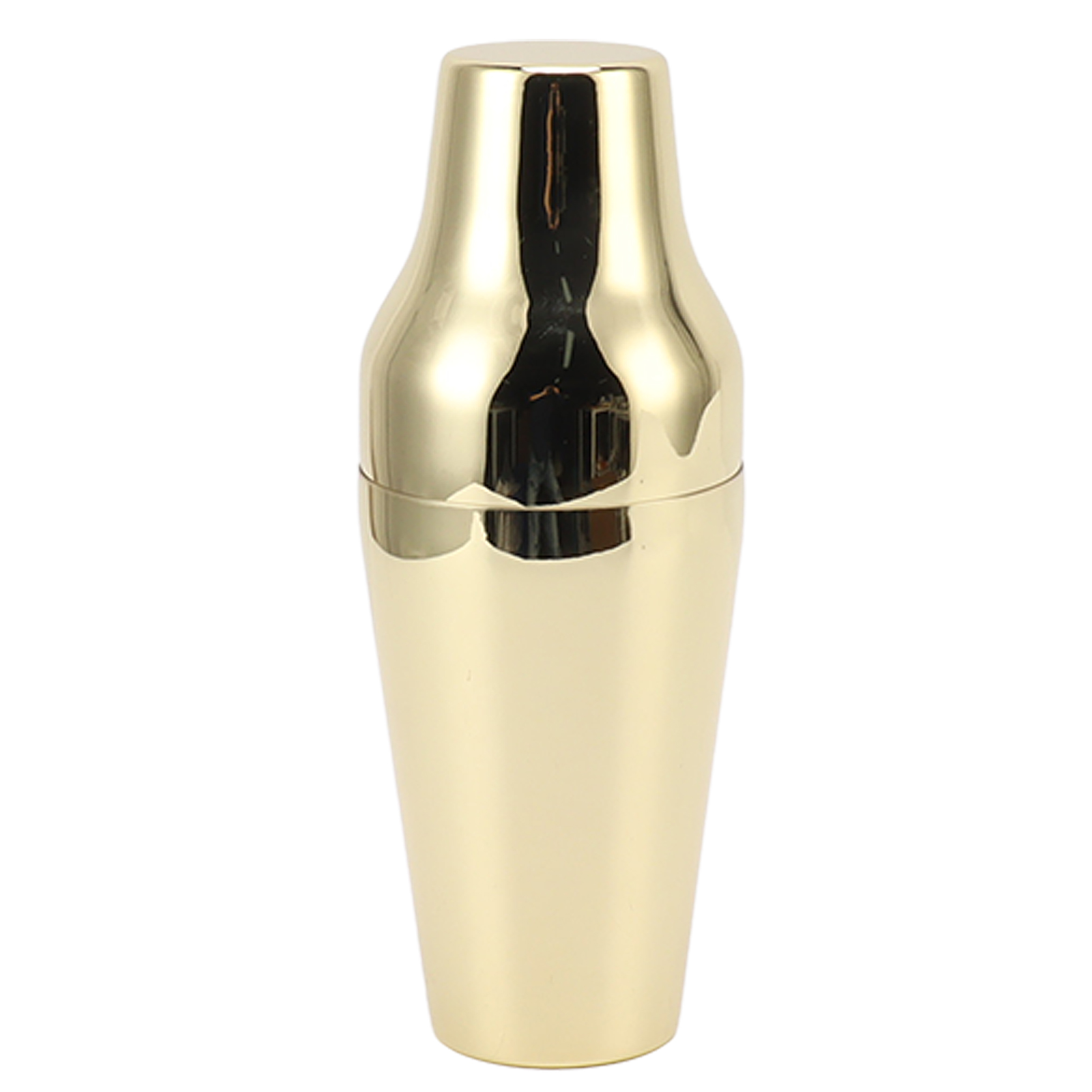 Cocktailshaker Aus Edelstahl, Zweiteiliger Martini-mixer Im Französischen Stil Für Bar, Zuhause, Camping, Picknick, Silberfarben.