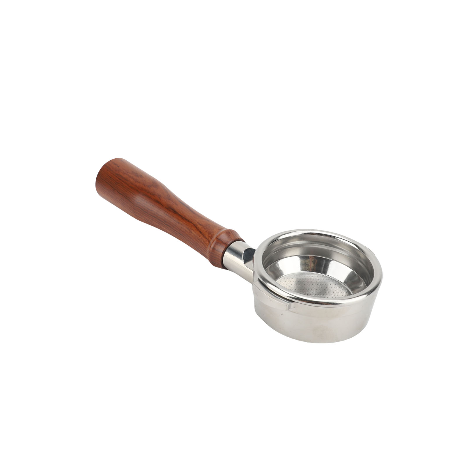 Bodenloser Edelstahl-filterhalter, Kompatibel Mit Breville Kaffeemaschinen Mit Einem 58 Mm Holzgriff, 2 Halter Für Die Serien 9, 920, 980 Und 990.
