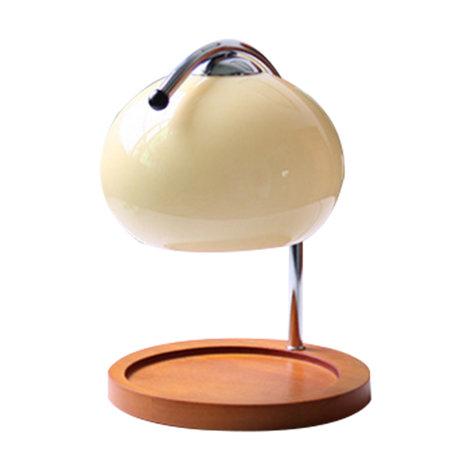 Duftlampe Im Retro-stil, Aufbewahrungstablett Aus Holz, Kerzenwärmer Aus Glas, Schlafzimmer, Tischplatte.