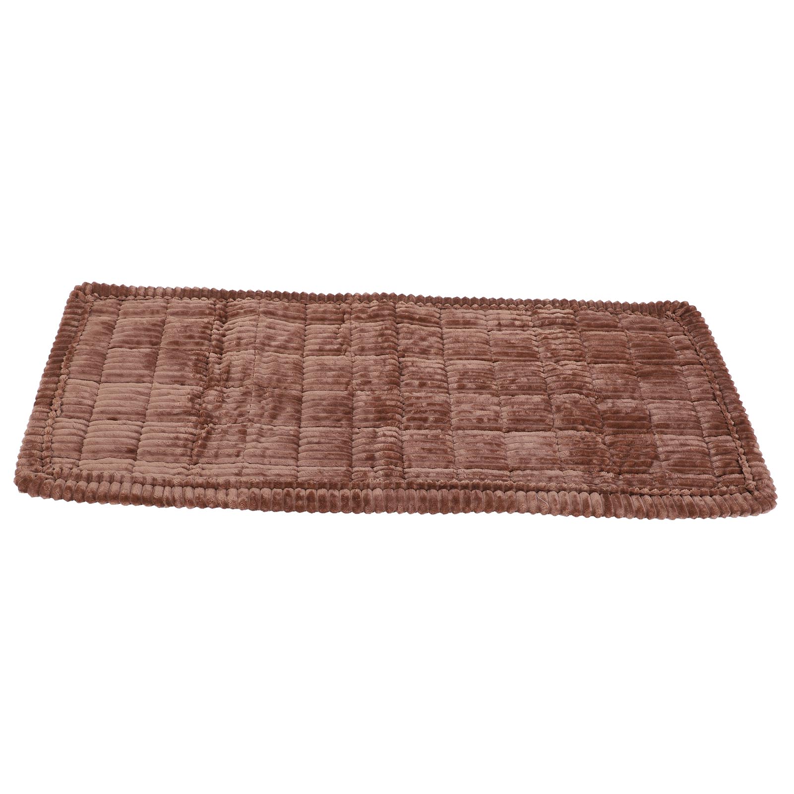 Hunde-autobettmatte, 63 X 137 Cm, Waschbar, Bequem, Weich, Rutschfest, Rücksitzverlängerung, Plüsch-hundebett Für Lkw/suv, Dunkelbraun