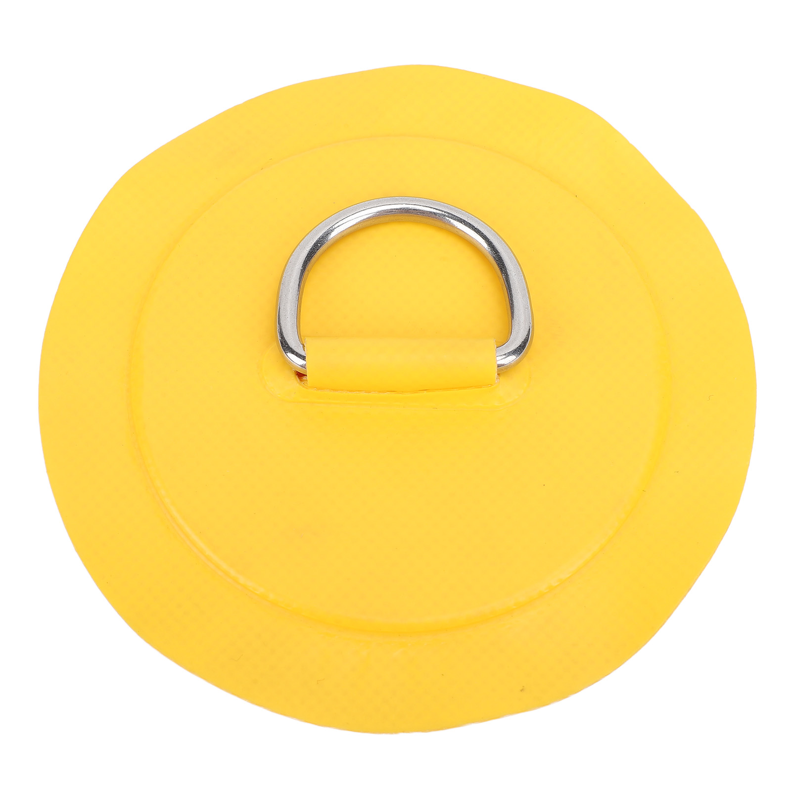 Multifunktionaler D-ring-patch Aus Pvc Und Edelstahl, Rundes Kissen Für Schlauchboote Und Beiboote, Gelb