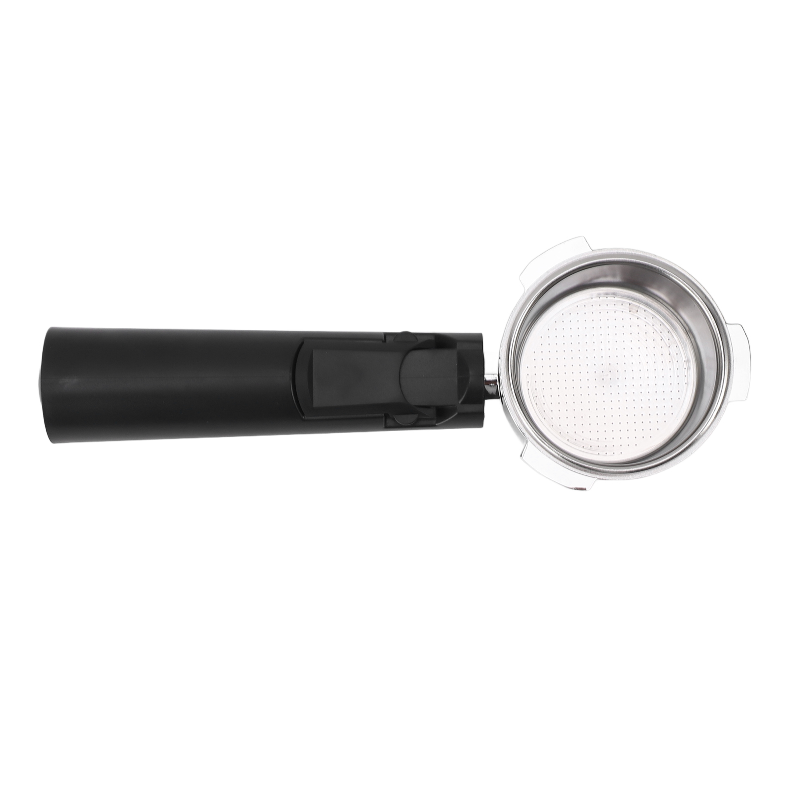 Bodenloser Kaffeefilterhalter Aus Aluminiumlegierung, Ergonomisch Und Präzise Für Kaffeemaschinen.