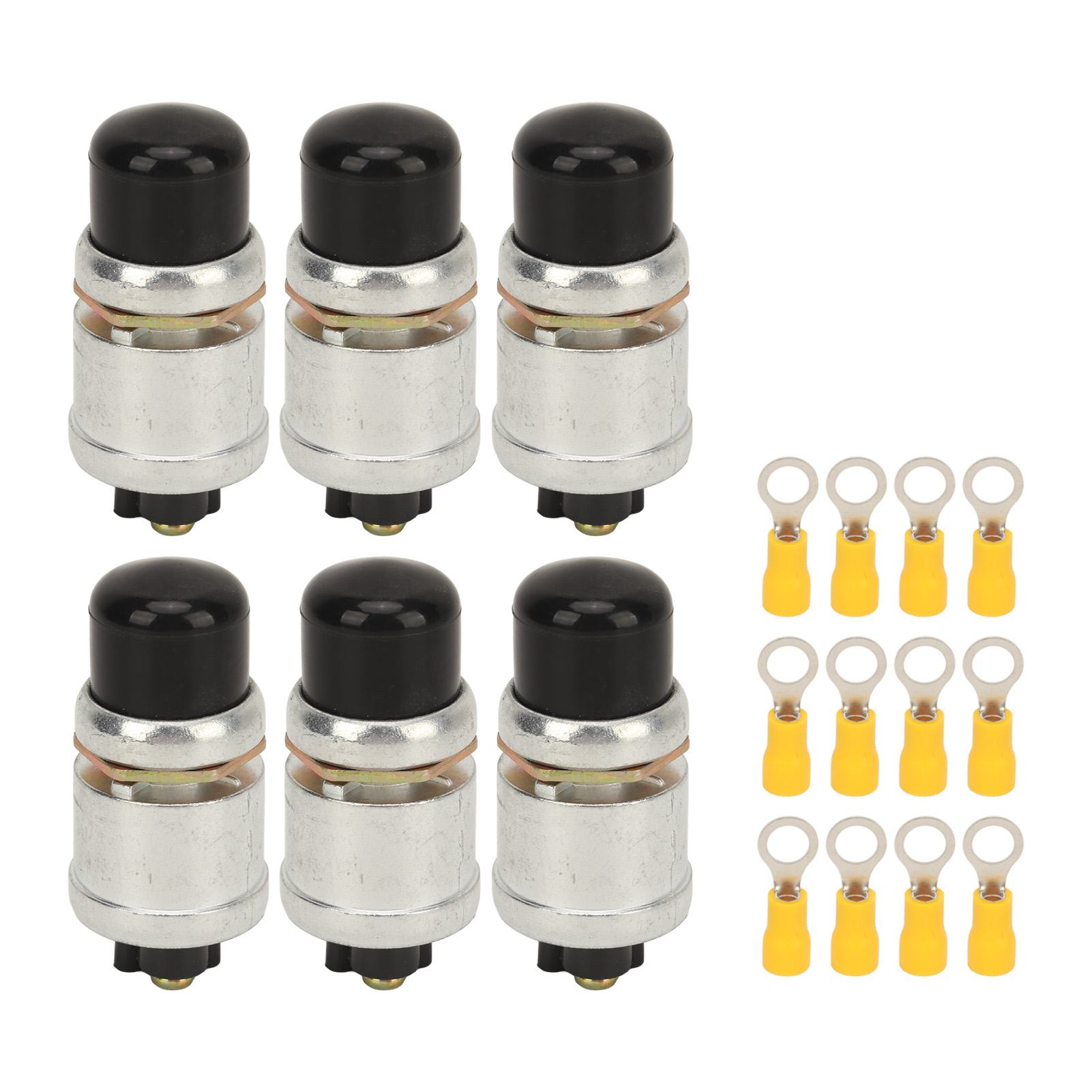 Wasserdichtes Zündschalter-set Mit 6 Tasten, Sofortige Reaktionszeit, Für Fahrzeuge, Wohnmobile, Boote, Yachten, Atvs, 12 V Gleichstrom