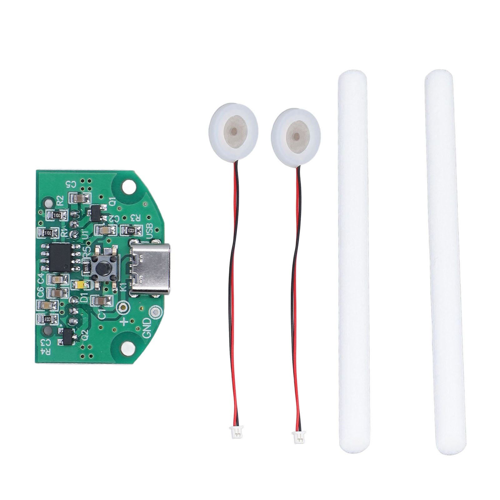 Zerstäubungsplatte, Doppelsprühschalter-steuermodul, 740 Löcher, 5 Μm Mikroporöser Zerstäuber Für 5v Usb-luftbefeuchter.