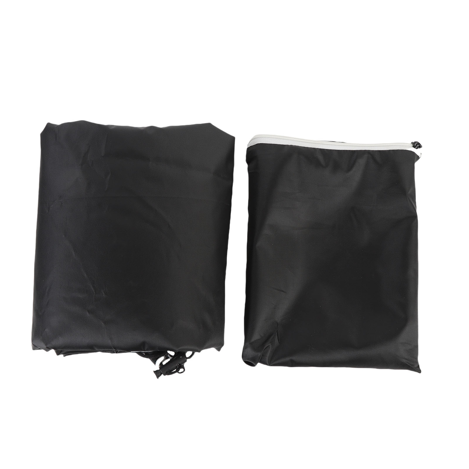 Ibc-tragetaschenabdeckung Mit Reißverschluss, 420d Oxford-gewebe, Schutz Für Wassertanks Im Freien, Winddicht, Schwarz, 120x100x116cm / 47.2x39.4x45.7in.