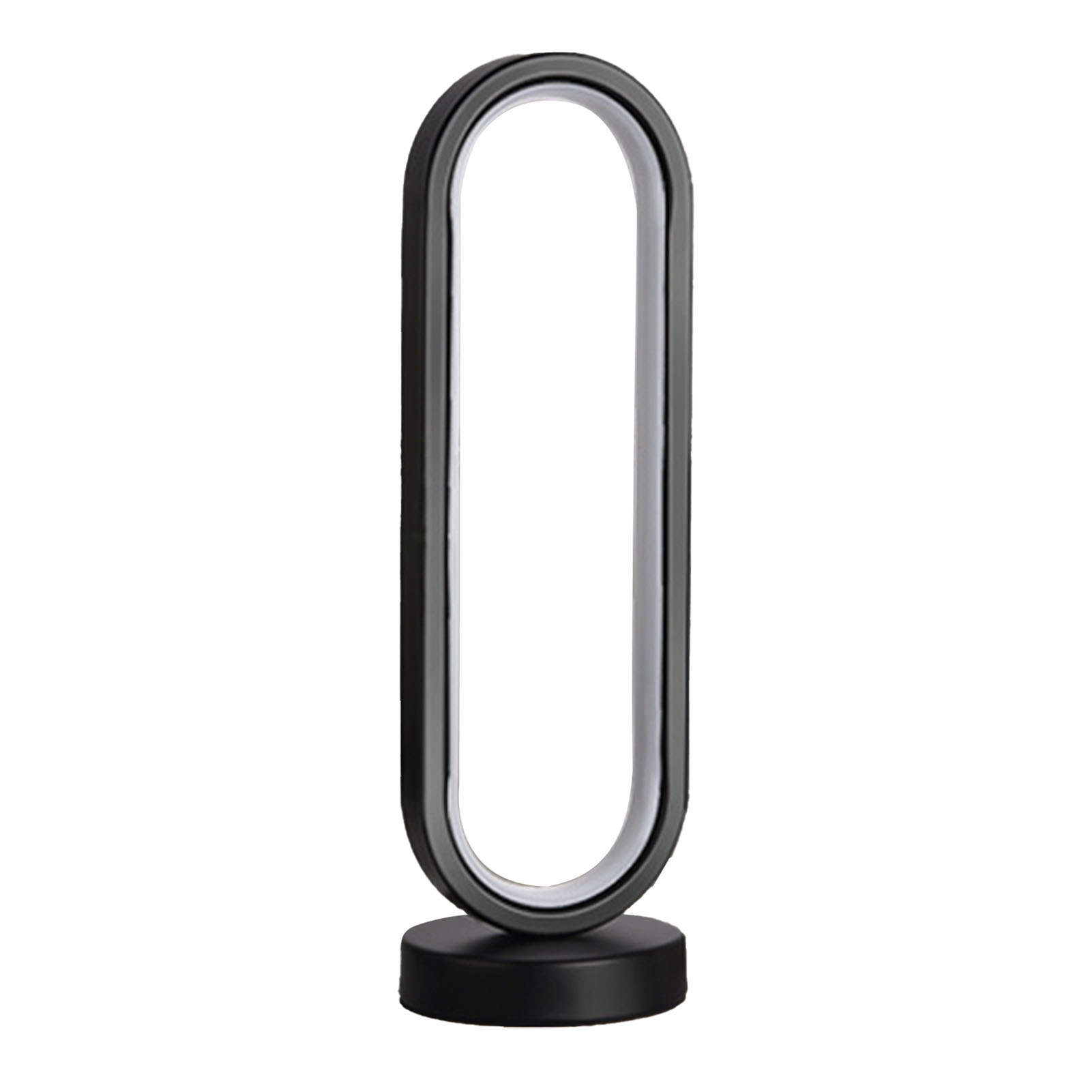 Moderne Ovale Led-nachttischlampe, 3 W, Verstellbar Und Usb-betrieben, Ideal Zum Schutz Der Augen, Für Schlafzimmer Und Büro. Schwarz. In 3 Farben Erhältlich.