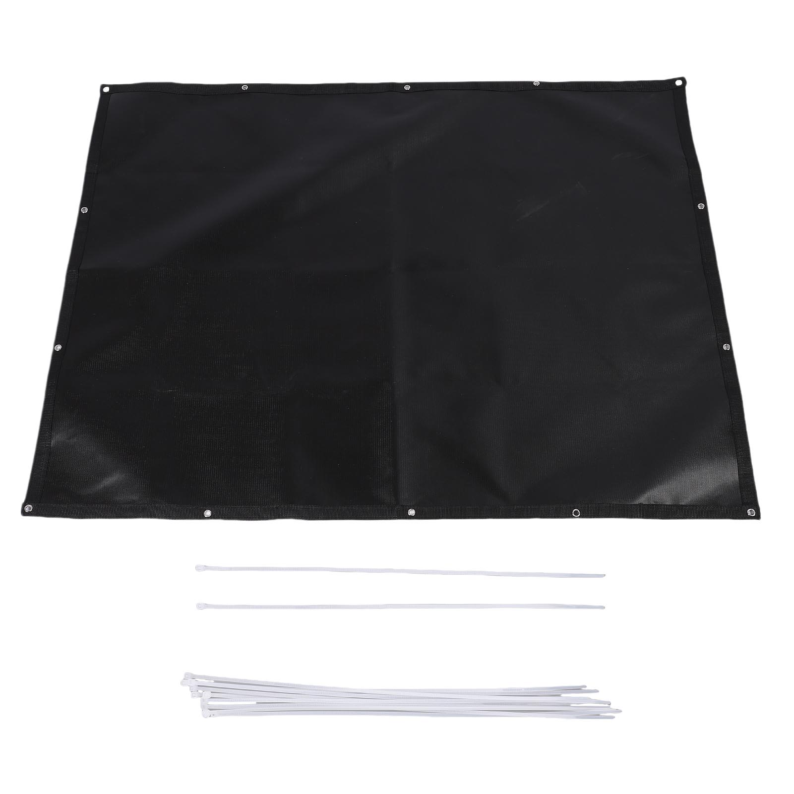 Fiberglas-schutzmatte Für Grills, Regen- Und Feuerbeständig, Leicht Zu Reinigen, Für Außenzäune, 3 X 4 Fuß.