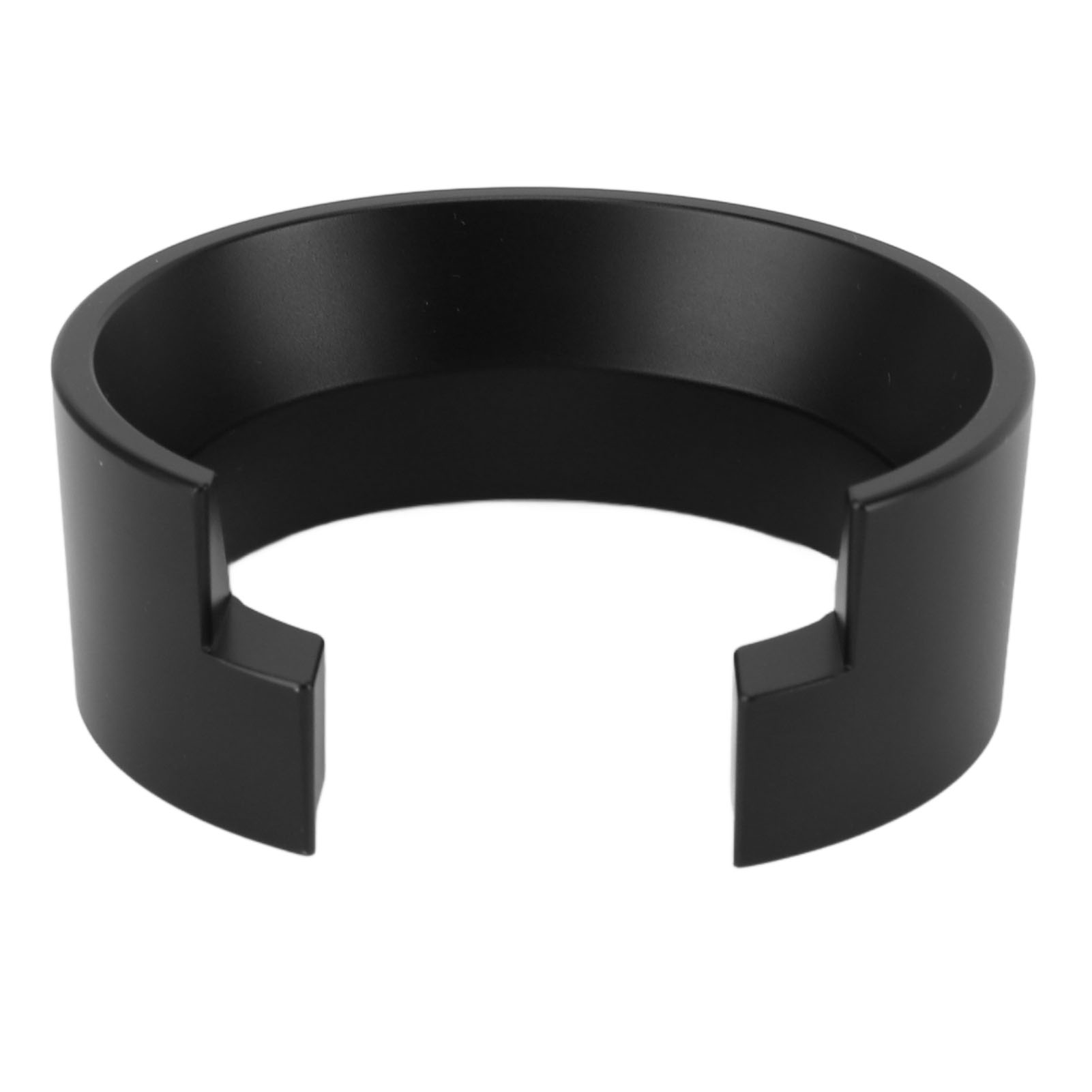 58 Mm Aluminium-kaffeedosiertrichter Für Filterhalter, Schwarzer Ring Für Kaffeemaschine.