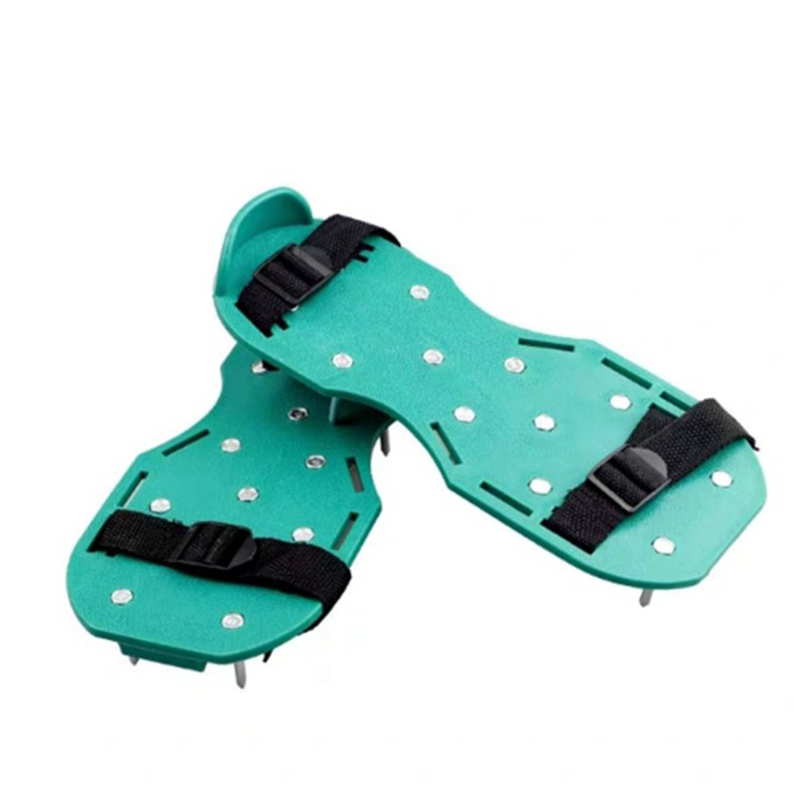 Rasenbelüftungsschuhe, Gartensandalen Mit Stollen, Bodenbelüftung Mit Verstellbaren Riemen Zur Pflege