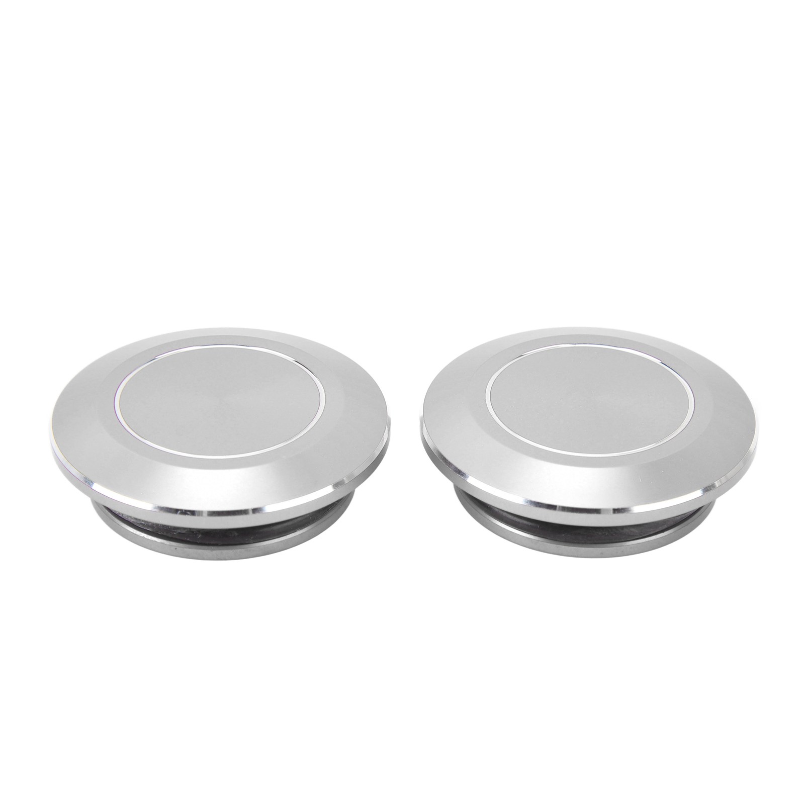 Rahmenlochstopfen, 2 Stück, Cnc-gefräste Aluminium-staubstopfen Für Motorrad Cmx1100, Silber