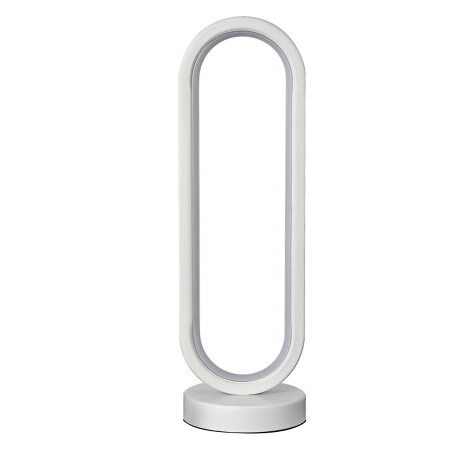 Moderne Ovale Led-nachttischlampe, 3 W, Verstellbar, Usb-anschluss, Ideal Zum Schutz Der Augen, Für Schlafzimmer Und Büro. Weiß. In 3 Farben Erhältlich.