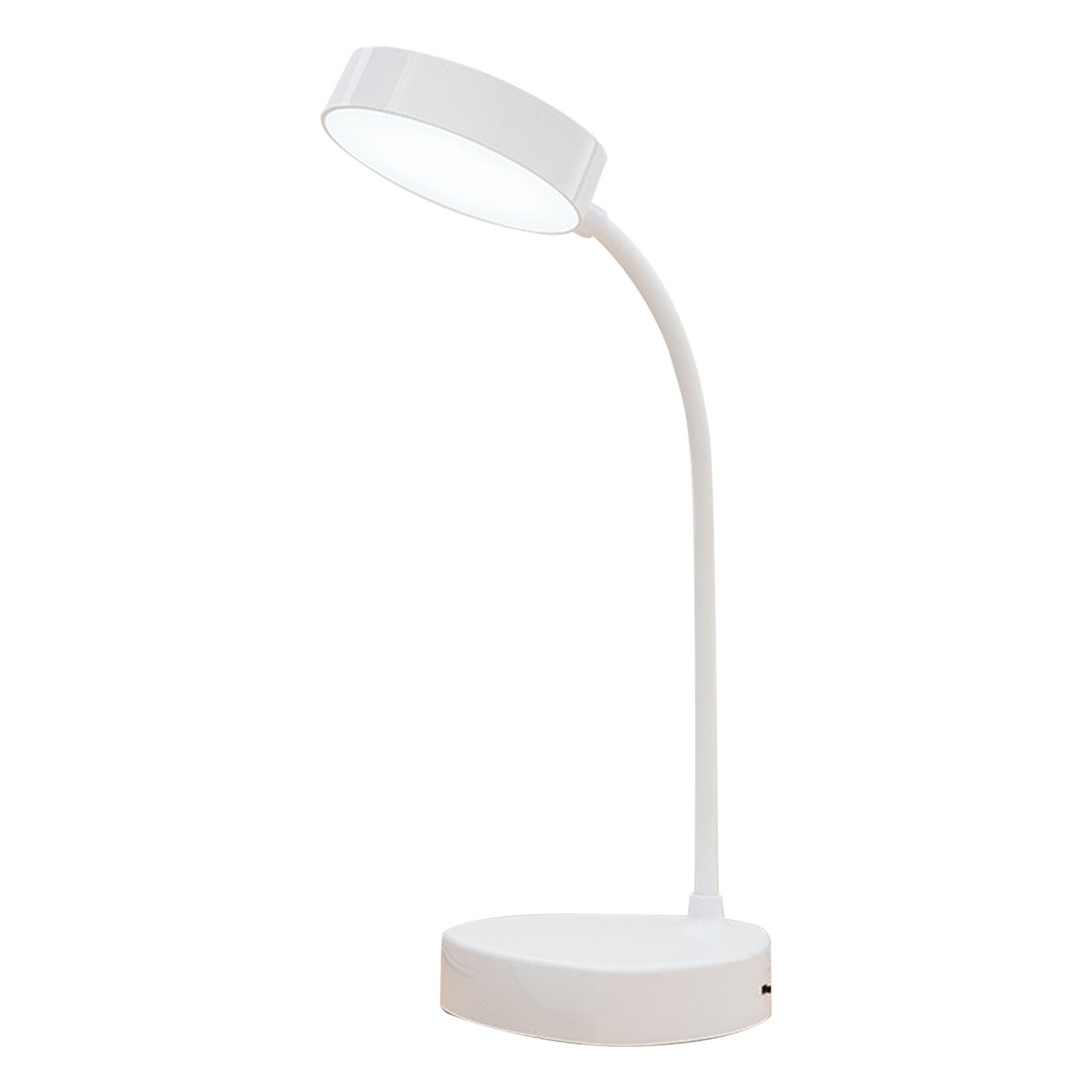 Kleine, Verstellbare Schreibtischlampe Zum Schutz Der Augen, Mit Usb-ladegerät Und Led-nachtlicht Für Zuhause, Nachttisch Und Büro.