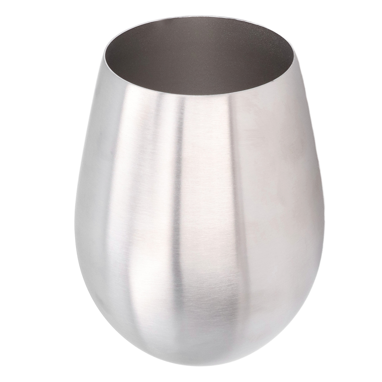 Weinglas Aus Edelstahl, Ergonomischer Griff, Metallrand, Sicher, Praktisch, Tragbar Und Einfach Zu Bedienen.