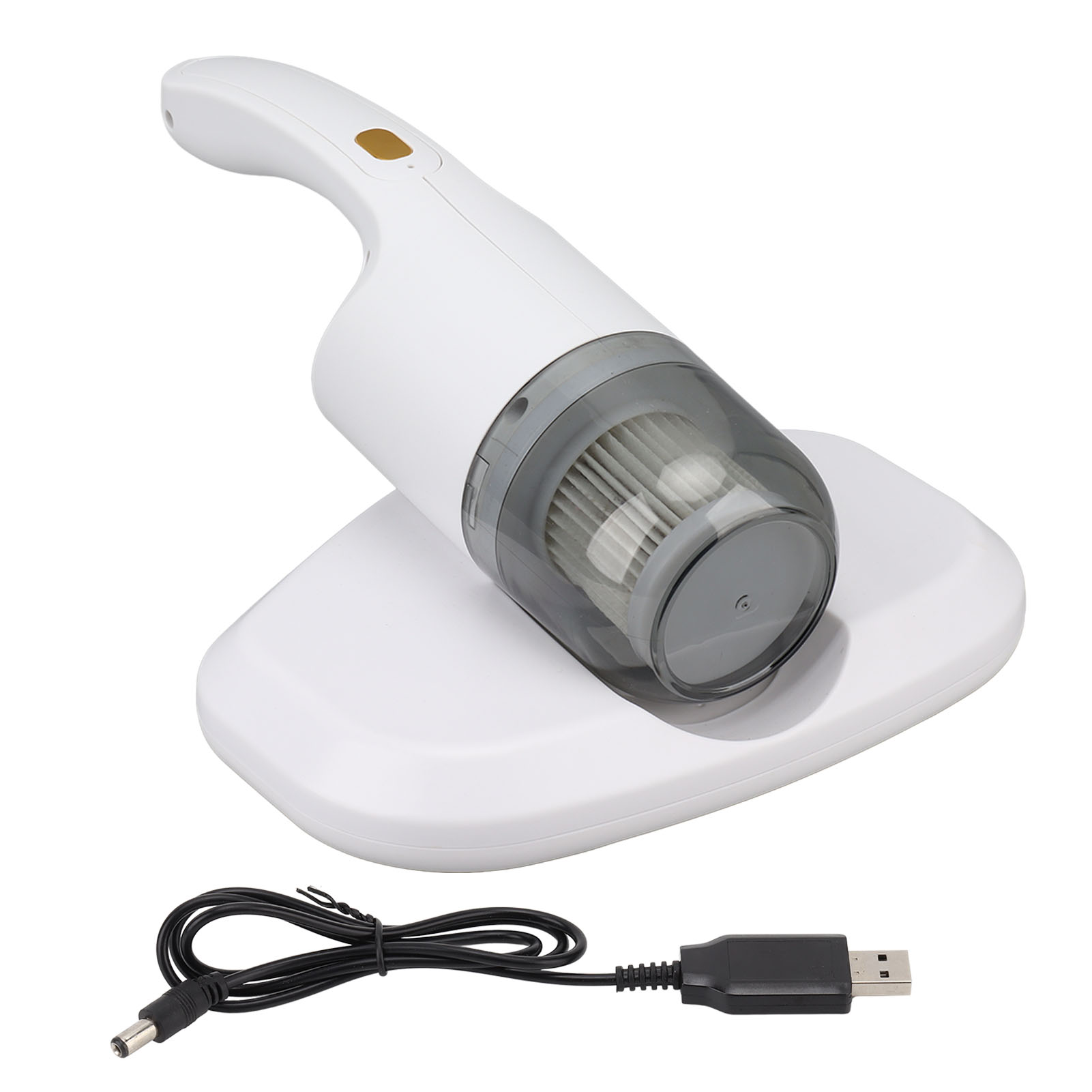 Tragbarer Abs 50w 7,4v 2400mah 200ml Hausstaubmilbenentferner, Staubaufbewahrungsbox, Staubsauger Für Kissen Und Kleidung.