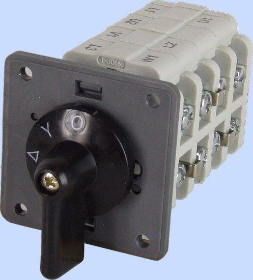 Stern-dreieck-nockenschalter 3p 25a Ip44 Arc 25-21 922509
