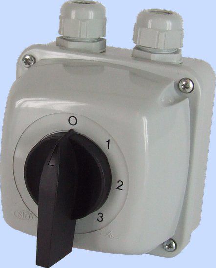 Cam-kupplungsschalter Elektromet 924063 40a Ip44 3-polig
