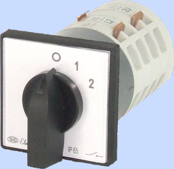 Schalter Elektromet E12-32 5 Pole 12a Wasserdicht Ip65