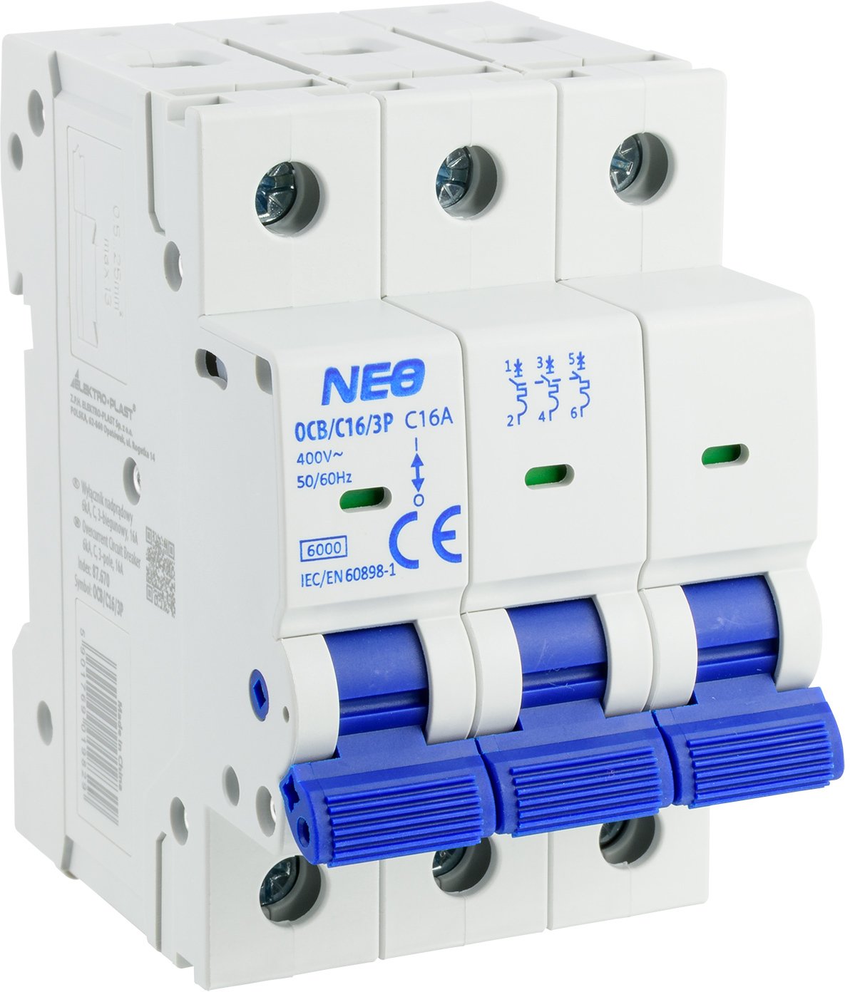Leistungsschalter Elektro-plast Ocb/c16/3p 16a 400v