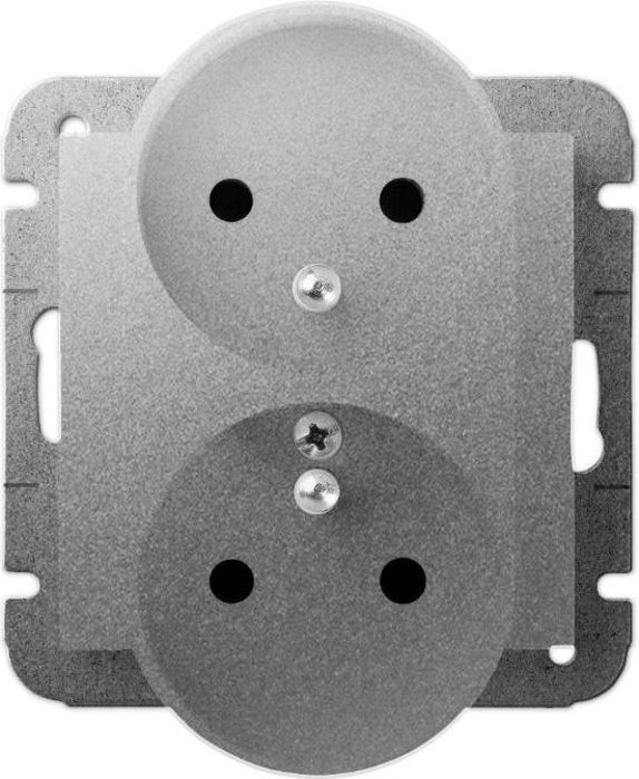 Carla Doppelsockel 2p+z Mod Silber B/r 1743-16