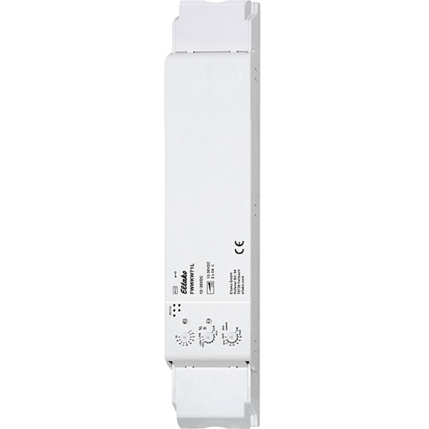 [gebraucht] B-ware Eltako Pwm Dimmschalter Funk Steuergerät Led Weiß Zweikanal Memory Thermoplast