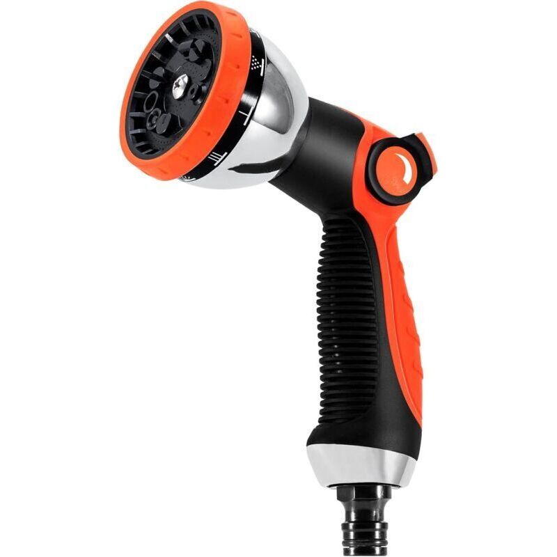 Pistolet Arrosage 10 Modes, Tête Robuste Pour Lavage Voiture, Douche Animaux Et Jardin, Accessoire Durable