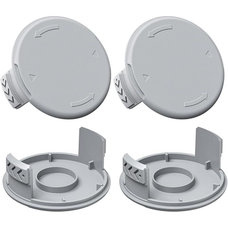 Set Mit 4 Spulenschutzkappen Für Trimmer, Kompatibel Mit Ryobi One+ 18v, 24v Und 40v Trimmern, Ersatzteilnummer Ac14rl3a