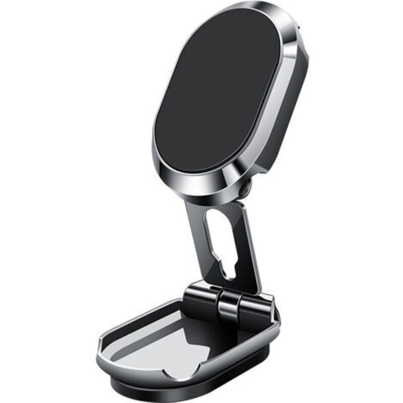 Support Téléphone Voiture Aimant Métal, Rotation 360°, Universel Pour Tableau De Bord Et Bureau, Compatible Tous Smartphones