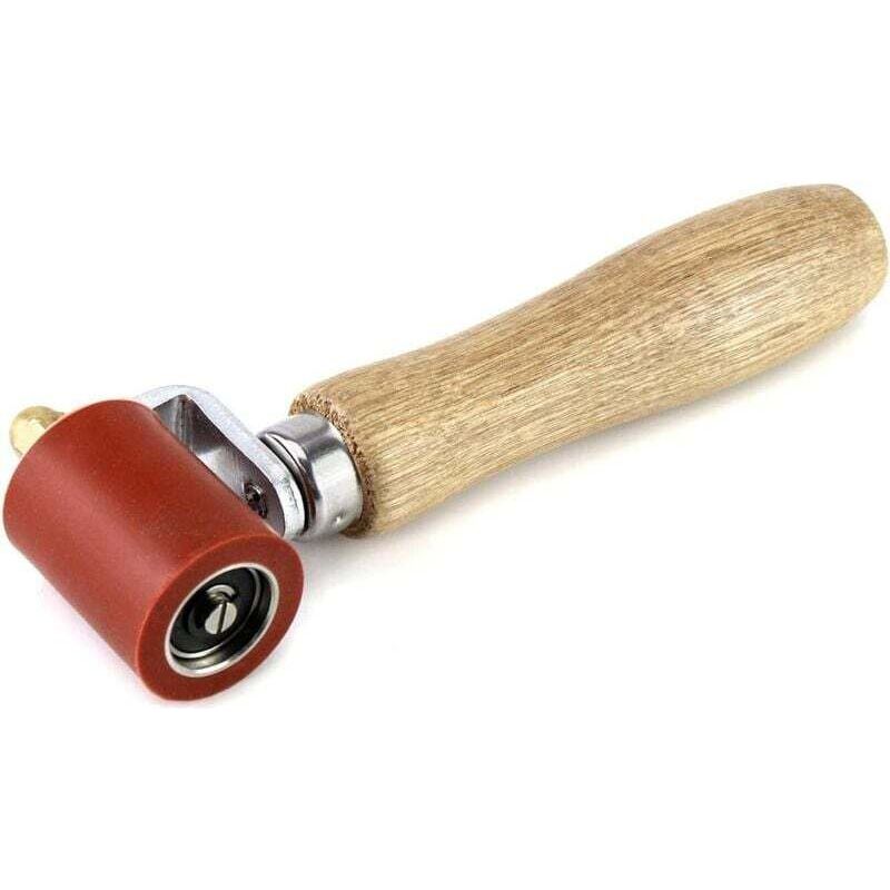 Rouleau De Pression En Silicone 40mm, Résistant Haute Température, Outil Soudure Pvc Toiture, Rouleau Joint Caoutchouc Dur Rouge