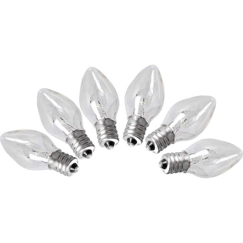 Set Mit 6 E12-glühbirnen (15 W) Für Himalaya-salzlampen – Dekorative Schlafzimmerbeleuchtung, Kompatibel Mit 220–240 V