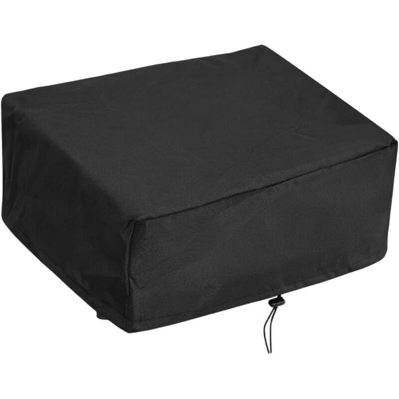 Plancha-abdeckung Für Den Außenbereich, 420d Oxford-gewebe, 60 X 45 X 25 Cm, Wasserdicht, Uv-beständig, Staubdicht, Mit Verstellbarem Kordelzug, Universeller Schutz, Schwarz