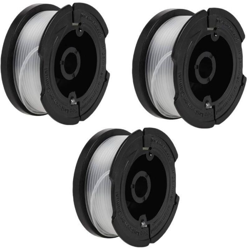 Schneidkopf Für Black+decker Af1003zp Freischneider – 3er-pack, Kompatibel Mit 2,4 Mm Trimmerfaden