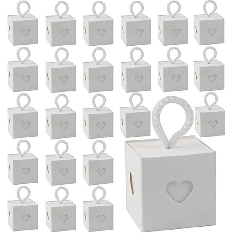 Leere Geschenkboxen Aus Kraftkarton – 30 Stück Für Hochzeiten, Süßigkeiten, Pralinen Oder Schmuck – Elegante Und Umweltfreundliche Verpackung