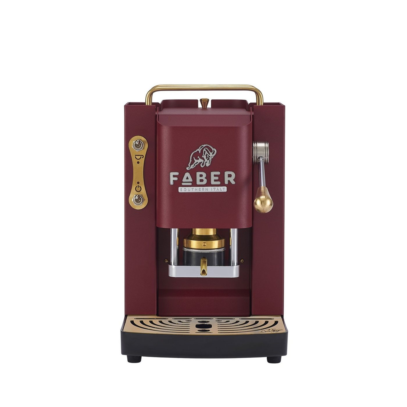Kaffeemaschine Faber Pro Deluxe Glasbehälter 44mm Ese