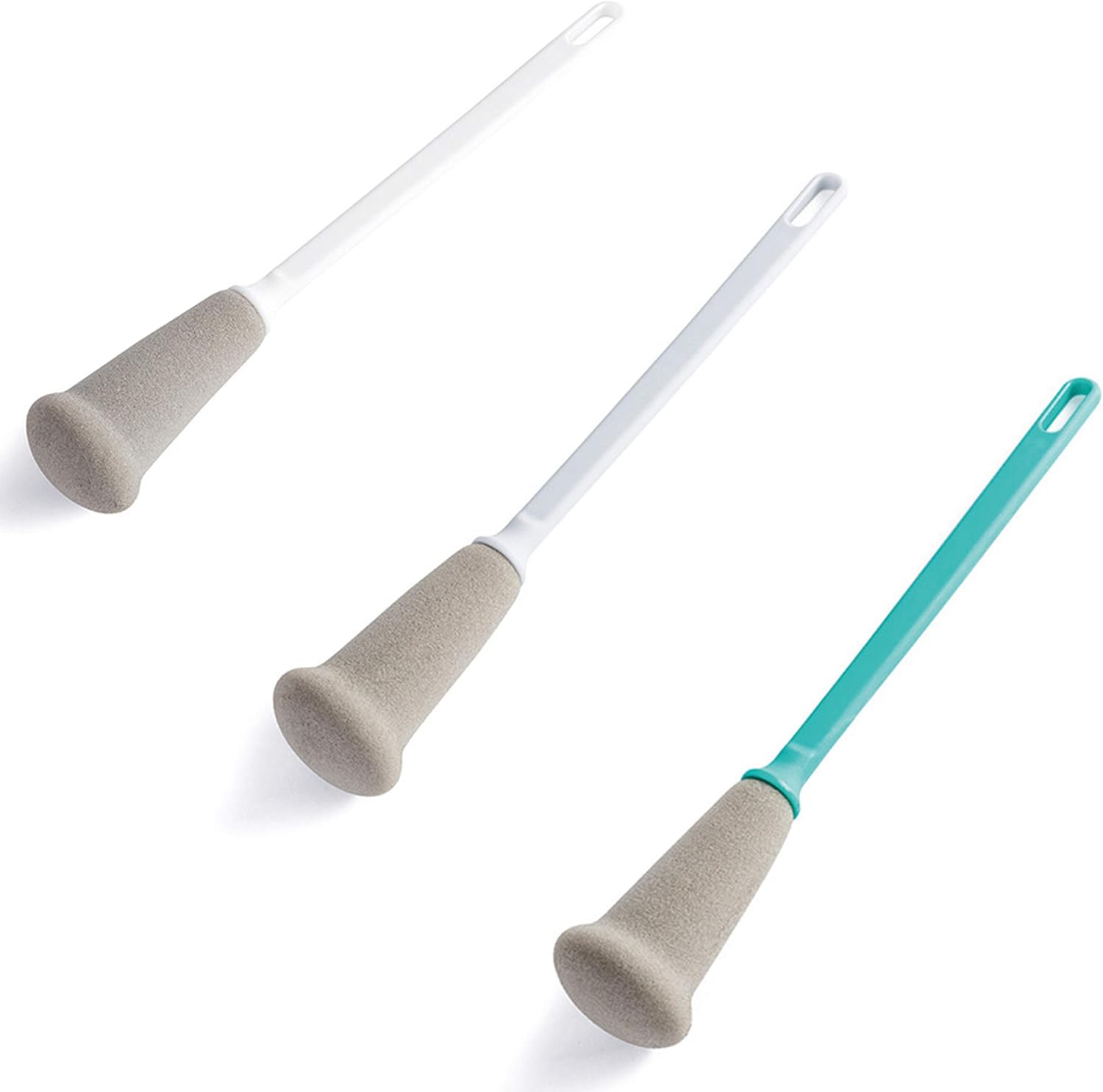 Schwammbürste Für Tassen, 3er-set Schwammbürsten Mit Langem Griff Für Flaschen, Schaumstoff-küchenbürste Mit Langem Griff, Zum Reinigen Von Kaffeetassen Und Flaschen