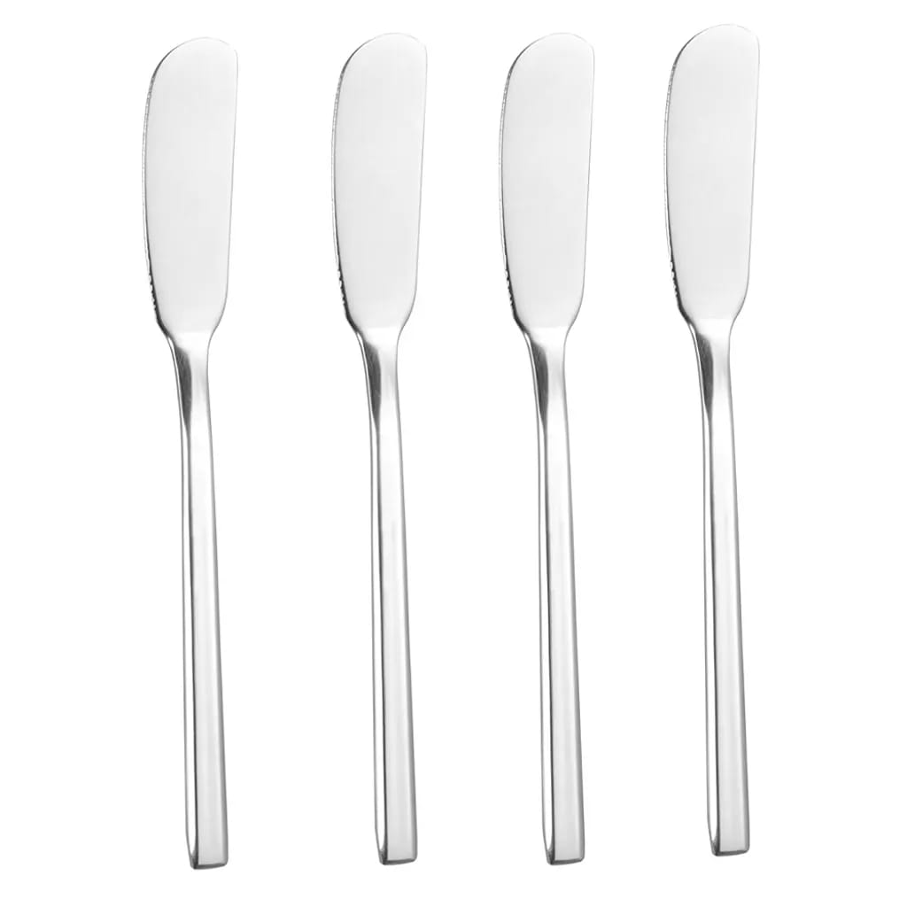 Edelstahl Butterstreicher Käsemesser Für Butterbrote Frühstück 4er Set