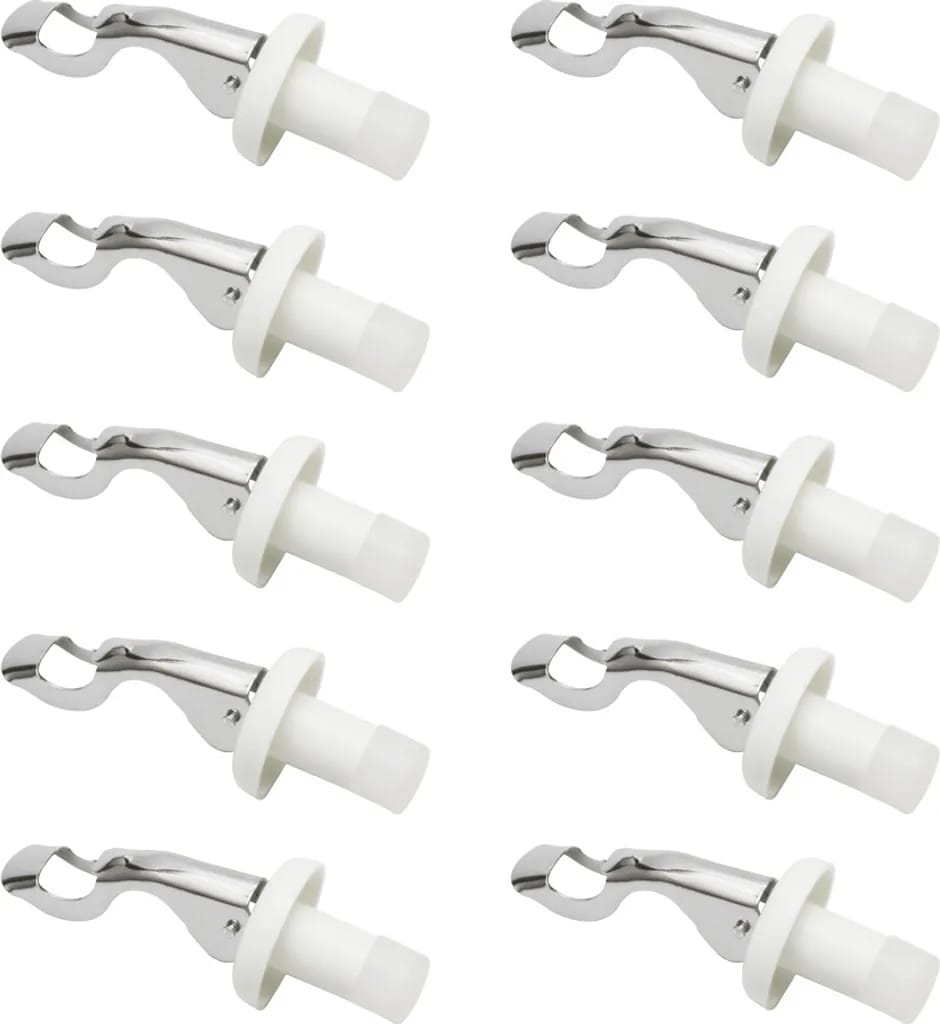 Weinflaschenverschluss Mit Hebel, Universeller Bierflaschenverschluss, Weinflaschendeckel, Flaschenverschluss Für Weinaufbewahrung, Champagner, Glasflasche, Weiß, Runder Verschluss