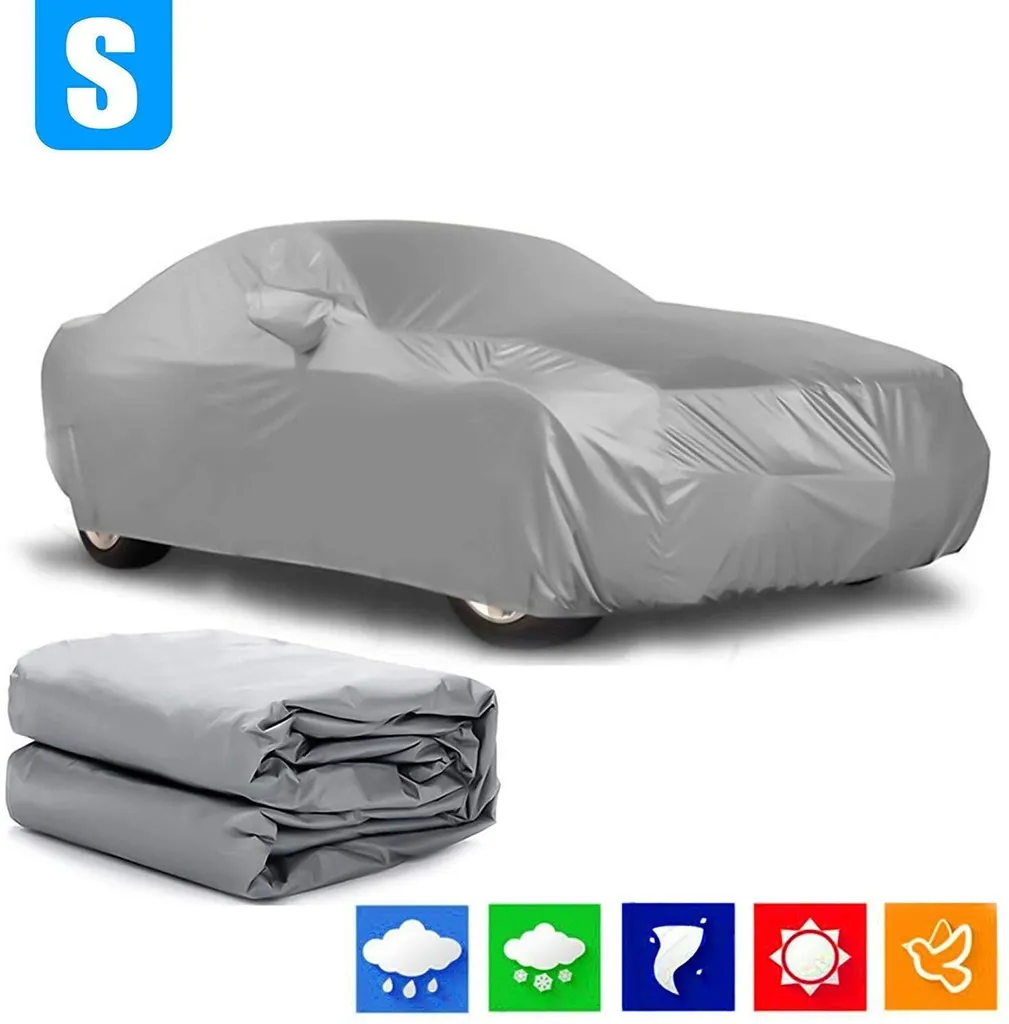 Autoabdeckung Wasserdicht Staubdicht Schneeschutz Sonnenschutz Vollgarage Ganzgarage Large