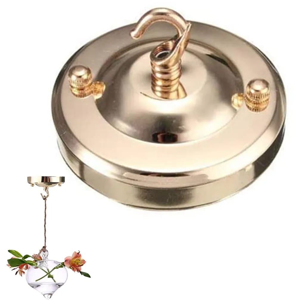 Retro-licht-baldachin-set Mit Haken, Vintage-kronleuchter-deckenplatte, Für Beleuchtungszubehör, Diy