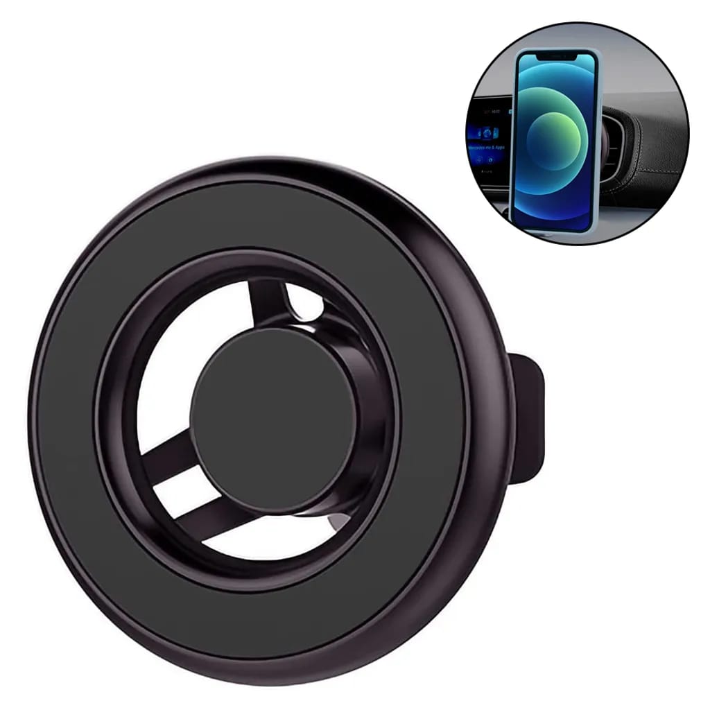 Autohalterung Kompatibel Mit Magsafe, Lüftungshalterung Fürs Auto Mit 360 Grad Drehung, Universelle Magnetische Autohalterung Kompatibel Mit Iphone 13/12/11, Samsung