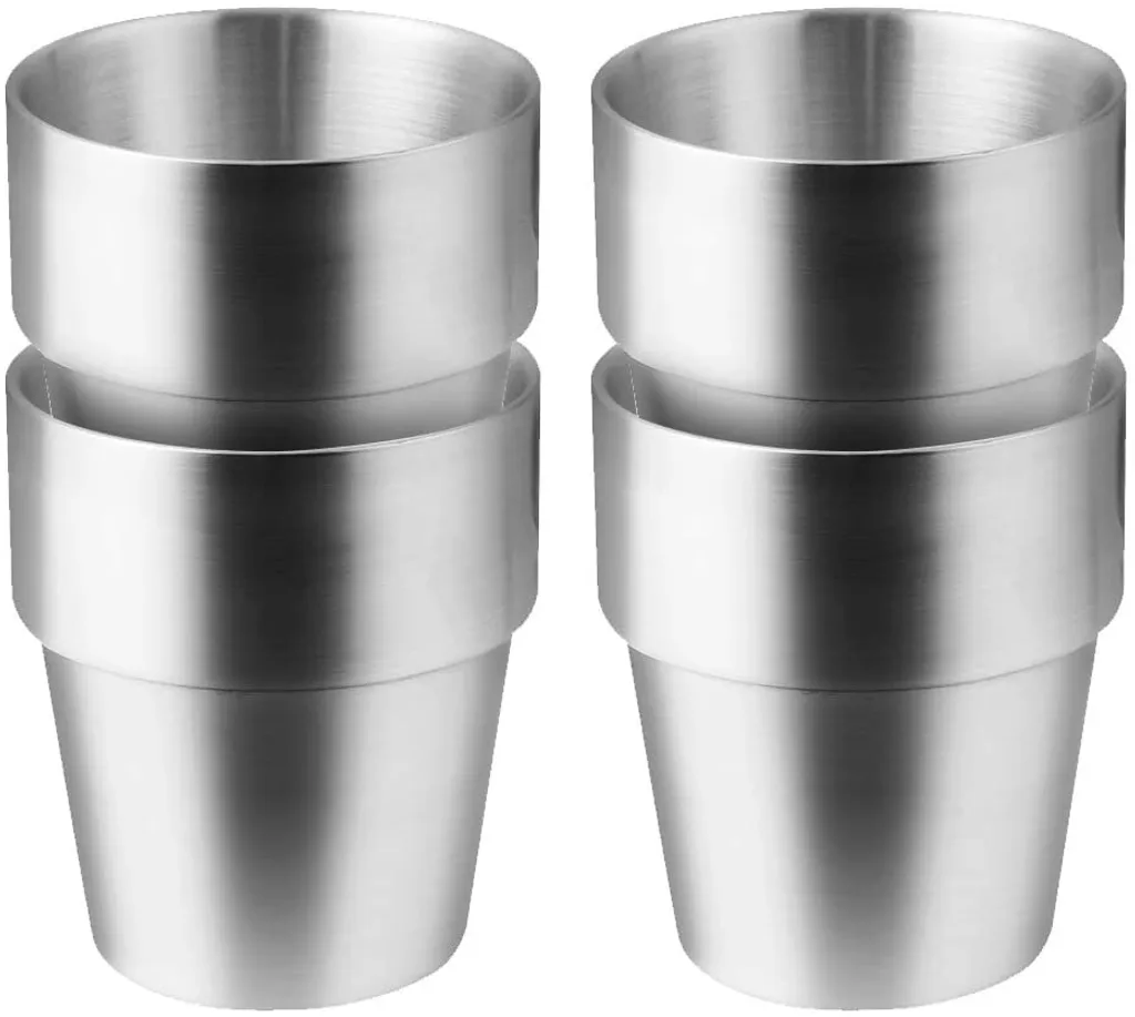 300ml Isolierbecher - Edelstahl-isolierkaffeetasse, Tragbar, 100% Auslaufsicher