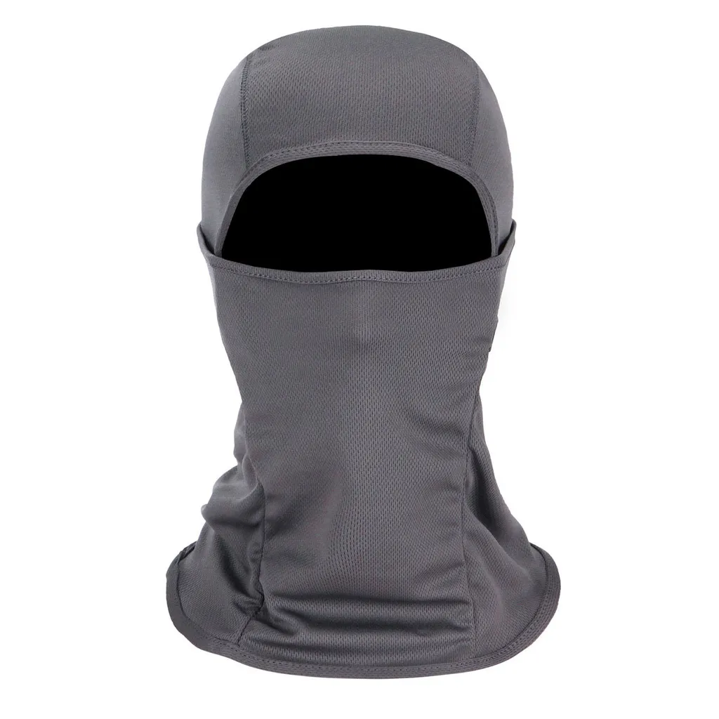 Sturmhauben, Gesichtshaube, Skimaske, Hals-gaiter, Uv-schutz, Motorrad- Und Fahrrad-gesichtsmaske, Für Herren/damen (grau)